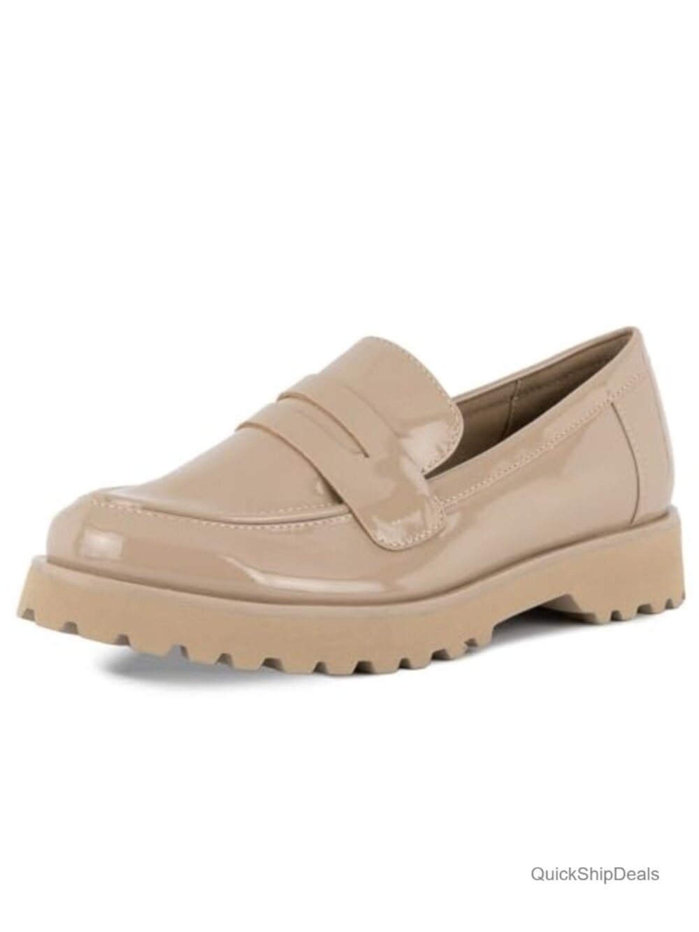 Platform Slip On Chunky Penny Loafers Comfort Shoes